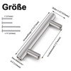 Probrico Kitchen Handles 76 mm Pack of 20 Stainless Steel