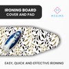 M Maxima, Ironing Board Cover and Pad, Better Quality, Fire-Resistant,