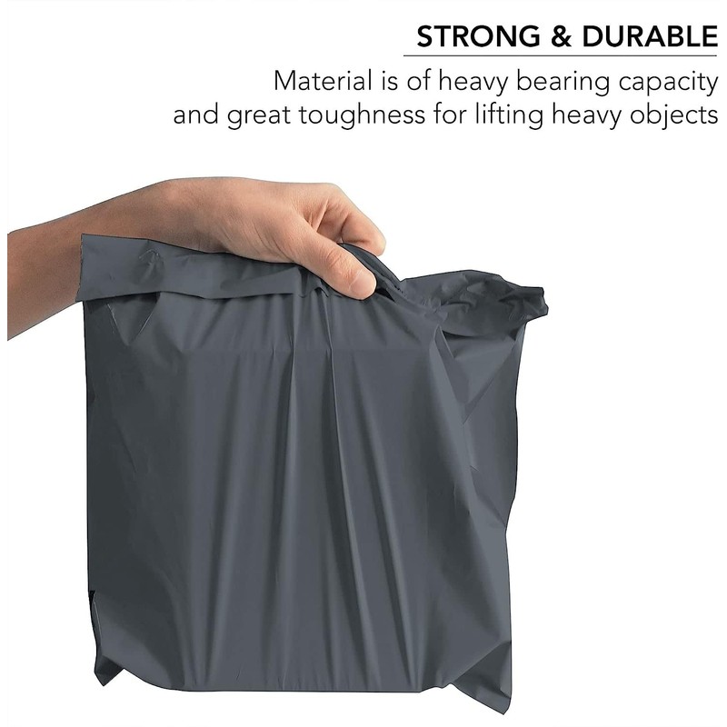 ISOUL 60 Mixed Size Grey Mailing Bags, Self Seal 4