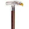 Scrimshaw Eagle Head Cane