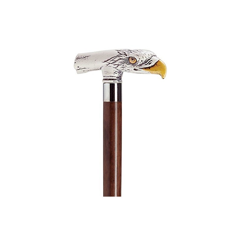 Scrimshaw Eagle Head Cane