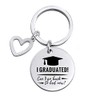 Graduation Gifts Keychain 2023 for Her Him Funny Graduation Gifts
