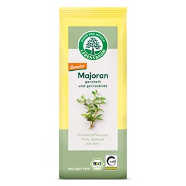 Lebensbaum Marjoram Rubed & Dried, Organic Spice for Traditional Home Cooking, Spicy and Slightly Sweet Kitchen & Medicinal Herb, Vegan, 12.5 g