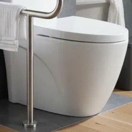 Toilet Handicap Grab Bar Bathroom Safety Bar For Elderly