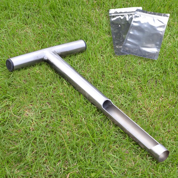Lichtund Soil Probe 12 Inch with 2 Bags, Soil Sample