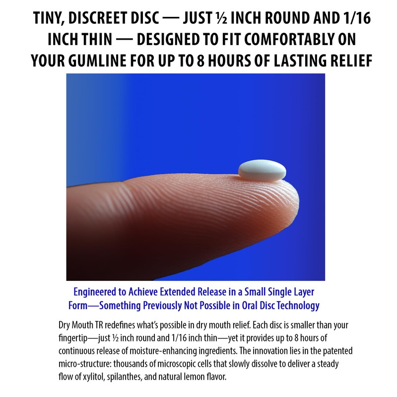 Dry Mouth TR by NeuOra Microceuticals: 8 Hour Time-Release Oral