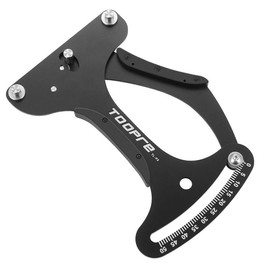 Professional Bicycle Spoke Tension Meter for Mountain & Road Bikes - Precision Wheel Group Tension Measurement Tool with Deviation Correction, Essential Bike Maintenance Tool for Cyclists (Black)