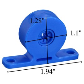 ATIE 280 Pool Cleaner Turbine Bearing C80/EC80 Replacement for Zodiac Polaris 280/180 Models Pool Cleaner Turbine Bearing C-80 and Pentair Kreepy Krauly Legend Platinum Turbine Bearing EC80 (2-Pack)