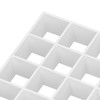1:12 Dollhouse 16 Grid Display Shelf Miniature Wooden Storage Rack