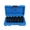 CENPEK 13 Piece Rotary Socket Set, 3/8" Drive Damaged Bolt