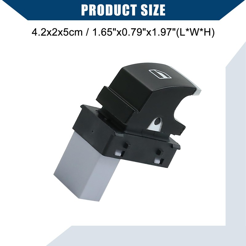 Hihaha No.5K0959855/5ND959855 DC 12V Car Electric Power Window Switch for