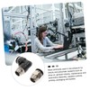 iplusmile Quick Release Pneumatic Connectors 6 Pack Air Tube Connector