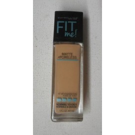 MAYBELLINE FIT ME FOUNDATION MATTE+PORELESS normal-oily 125 NUDE BEIGE uns NWOB