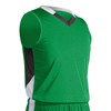Champro Boys' Rebel Basketball Jersey, Kelly Green, Black, White, Youth