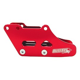 Outlaw Racing OR2797R Red Rear Aluminum Chain Guide Slider Guard Compatible with Honda CRF250R 2007-2017 Swingarm Protector Guard