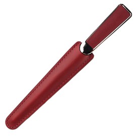 Slip-on Letter Opener with Case Wine Rio Leather IOL-2403