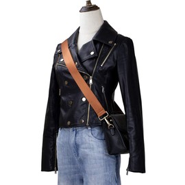 Allzedream Wide Purse Strap Replacement Crossbody Shoulder Bag Adjustable (Brown)