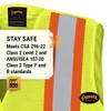 Pioneer Hi Vis 5 Point Tear Away Safety Vest -