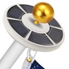 EEZ RV Flagpole Downlight is Fully Covered by 128 LED