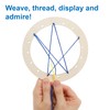Baker Ross FE535 Wooden Weaving Circle Decoration Kit - Pack