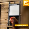 ChickenGuard Self-Locking Predator-Proof Chicken Coop Door for Hen-House, Chicken Run,