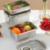 304 Stainless Steel Food Storage Container with Lid Leakproof Bento