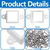 Shupakul 40 Pcs H705 LED Light Mounting Bracket Clip,Waterproof H705