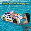 Baby Pool Float Police Car Design Toddler Pool Float Heavy