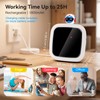 Yunbaoit Digital Visual Timer for Kids, Rechargeable 99-Minute Silent Countdown