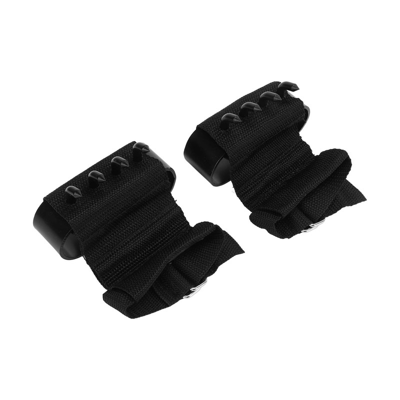 1 Pair/set 4 Tooth Spikes Crampon Hooks Wristband Durable Outdoor