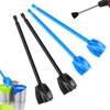 4 Pcs Resin Mixer Paddles for Drill Plastic Epoxy Mixer
