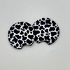 Cow pint car coaster | fabric drink mat | perfect