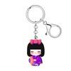 DALANE Acrylic Anime Japanese Kimono Kokeshi Doll Keychain Car Keys