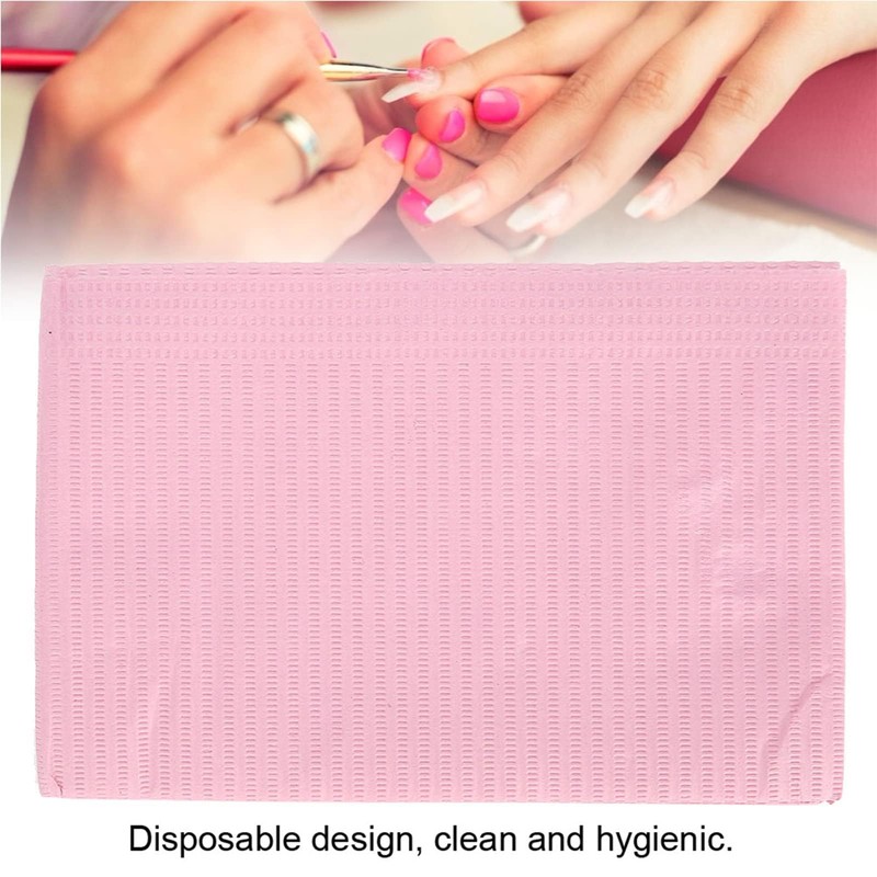 Waterproof Nail Tips Artificial Tablecloth Mat 125 Pieces Nail Tips