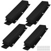 ORLANG 16" Dock Bumpers,PVC Dock Fenders with Stainless Steel Screws,Boat