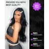 Megalook hair HD Lace Front Wigs Human Hair 12A Body