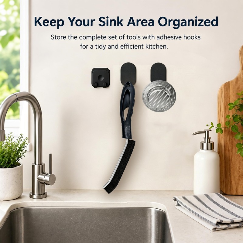 MxTong Sink Cleaning Tool Kitchen Cleaning Brush Kit