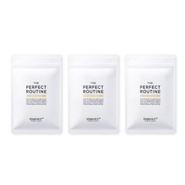 The Perfect Routin Leucine Vitamin Carnitine Supplement, 540 Tablets, 90 Servings, Vitamin Brid, Set of 3 Bags