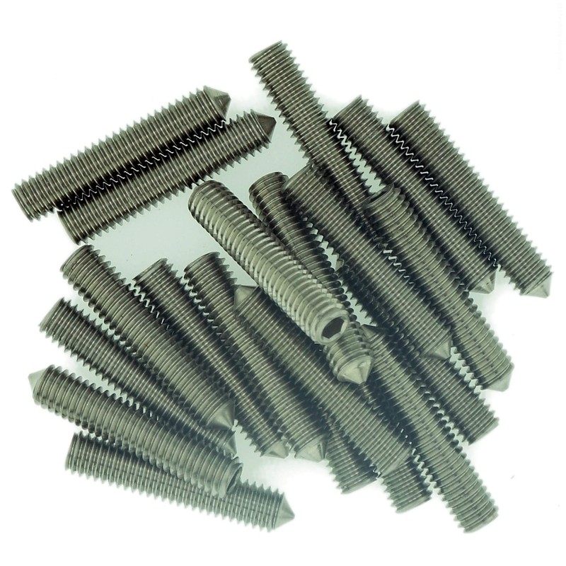 M6 (6mm x 30mm) Hex Socket Grub Screw (Cone Point)