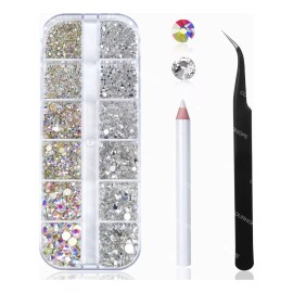 Courhope Pedreria Cristal Para Decoracion Kit De Uñas Ss16 2000 Pzs