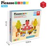 PicassoTiles Picasso Cubes 1 Fall Autumn Harvest Theme Magnetic Blocks