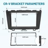 NuIth Double DIN Radio Dash Kits for Honda CRV 2007-2011,