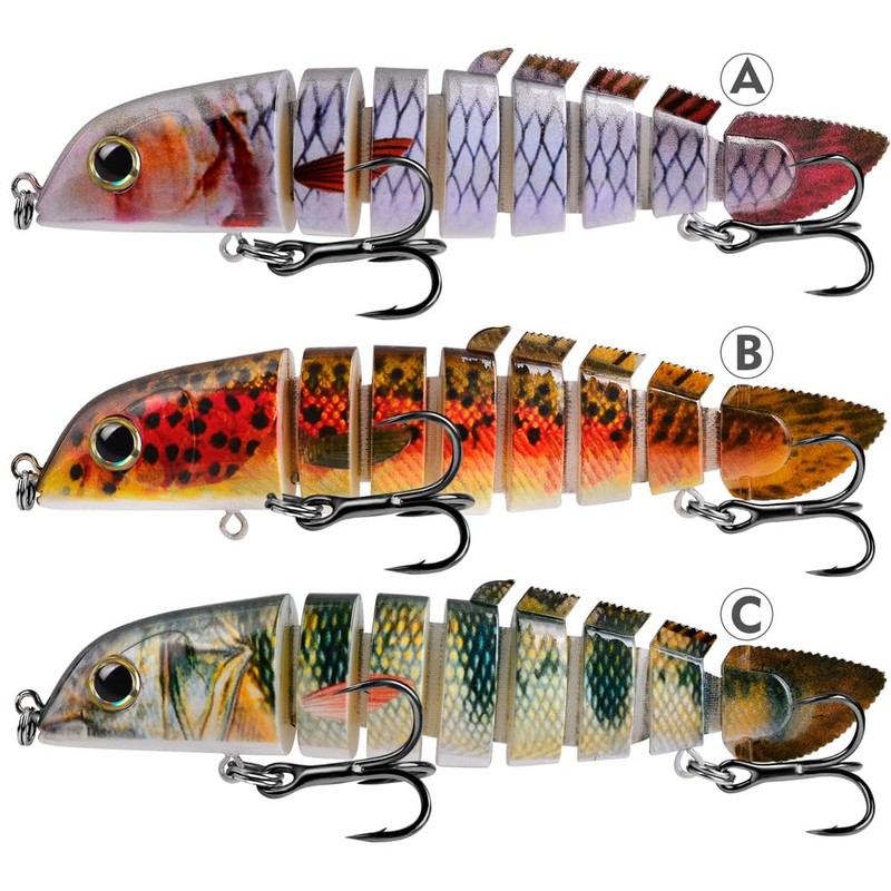 Bass Fishing Lures - Crankbaits Swimbaits Lure Artificial Bait -