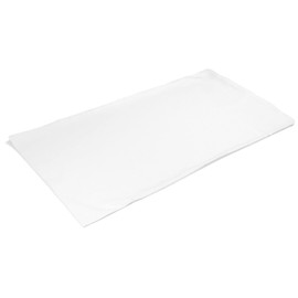 GIRAFFENLAND Twill ticking 40 x 80 cm, with zip, 100% cotton, white, ideal for self-filler of pillows, e.g. with spelt husks, millet or buckwheat husks 80 x 40 cm