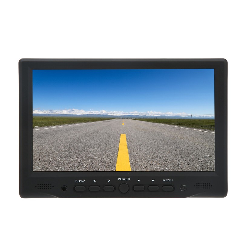 7in TFT LED Monitor VGA AV DC HD Multimedia Interface