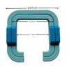 Bequilter 2Pcs Quilting Frame for Series 5 Free Motion Quilting