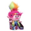 Trolls 37529 Posh Paws World Tour Rainbow Poppy Soft Toy-25CM