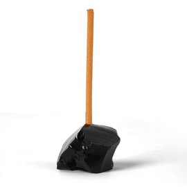 Urban Nest Natural Crystal Incense Holder, Decorative Healing Stone for Meditation, Energy Cleansing, Emotional Healing, Spiritual Growth & Home Decor (3-5cm, Obsidian)