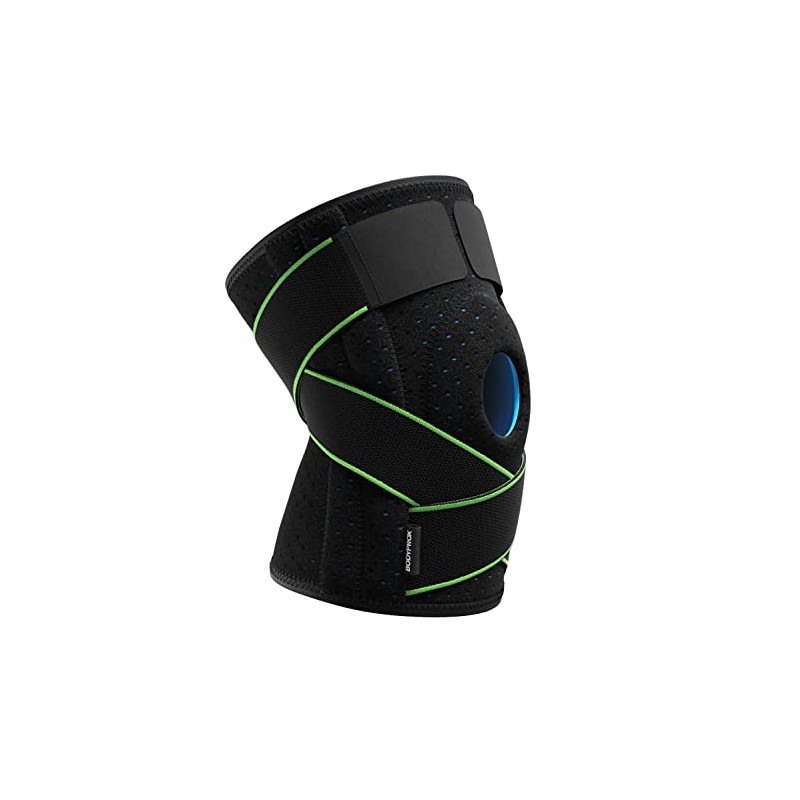 Knee Brace with Side Stabilizers & Patella Gel Pads for