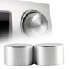 2 PCS 6MM Satin Steel Spare Universal Dimmer Knob, Light